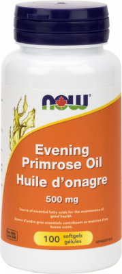 NOW Evening Primrose Oil 500mg 100 Soft Gels
