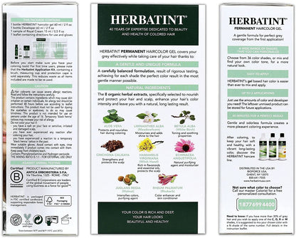 Herbatint Hair Dye 1N Black 135mL- BIO FORCE-The Health Store- Default Title