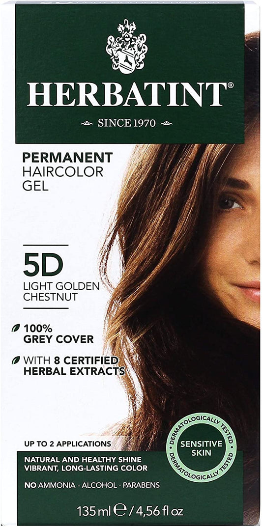 Herbatint Hair Dye 5D Light Golden Chestnut 135mL