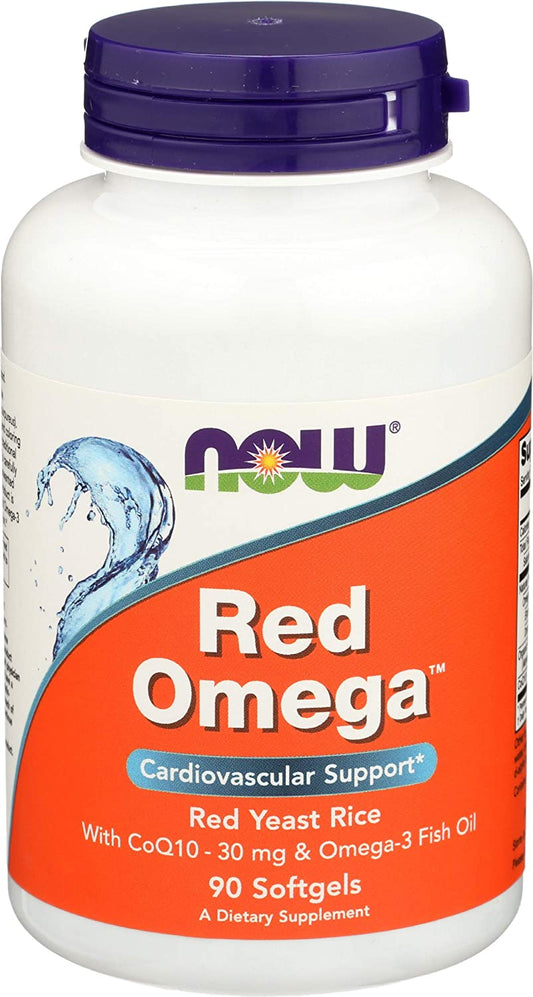NOW Red Omega Cardiovascular Support 90 Soft Gels- PURE SOURCE-The Health Store- Default Title