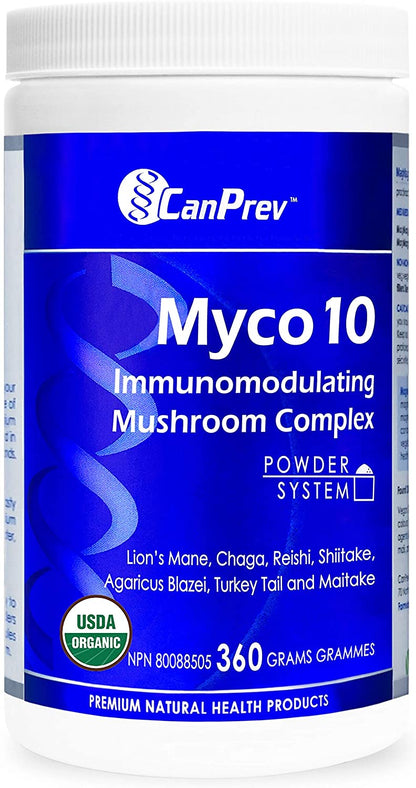 CanPrev Myco10 Immunomodulating Mushroom Complex 360g- CANPREV-The Health Store- Default Title