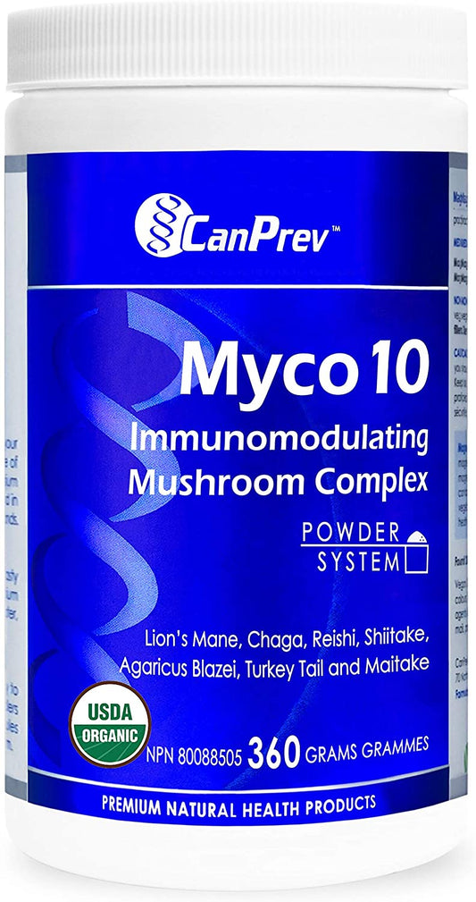 CanPrev Myco10 Immunomodulating Mushroom Complex 360g- CANPREV-The Health Store- Default Title