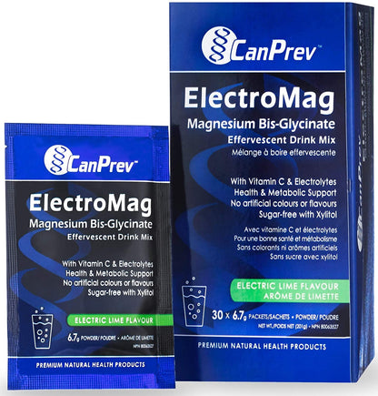 CanPrev ElectroMag Effervescent Drink Mix 30 Sachets- CANPREV-The Health Store- Default Title