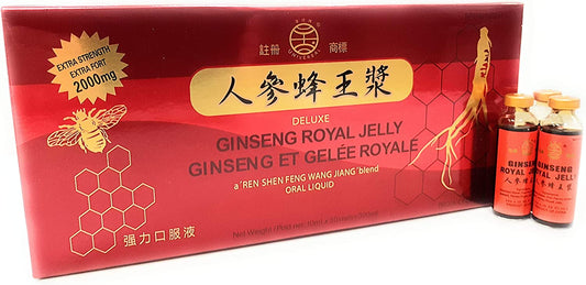 Ginseng Royal Jelly 10x30mL Vials- T.C. UNICORN-The Health Store- Default Title