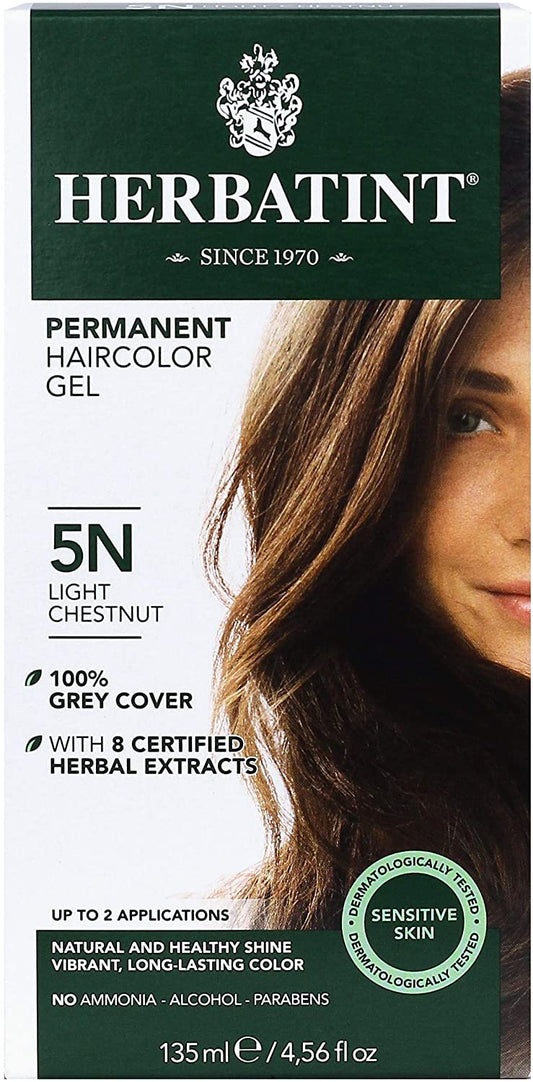 Herbatint Hair Dye 5N Light Chestnut 135mL
