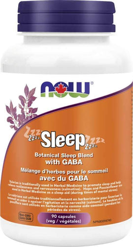 NOW Sleep Sleep Blend with Gaba 90 V Caps