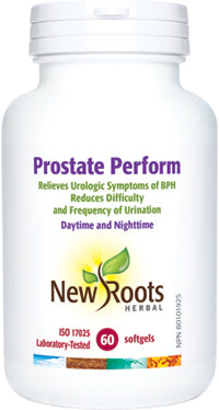 New Roots Prostate Perform 60 Soft Gels