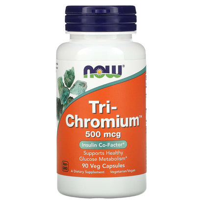NOW Tri-Chromium 90 V Caps- PURE SOURCE-The Health Store- Default Title