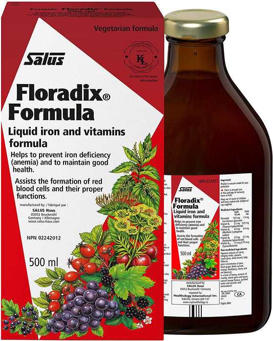 Salus FLORADIX Liquid Iron Formula 500mL- HEATHOLOGY-The Health Store- Default Title
