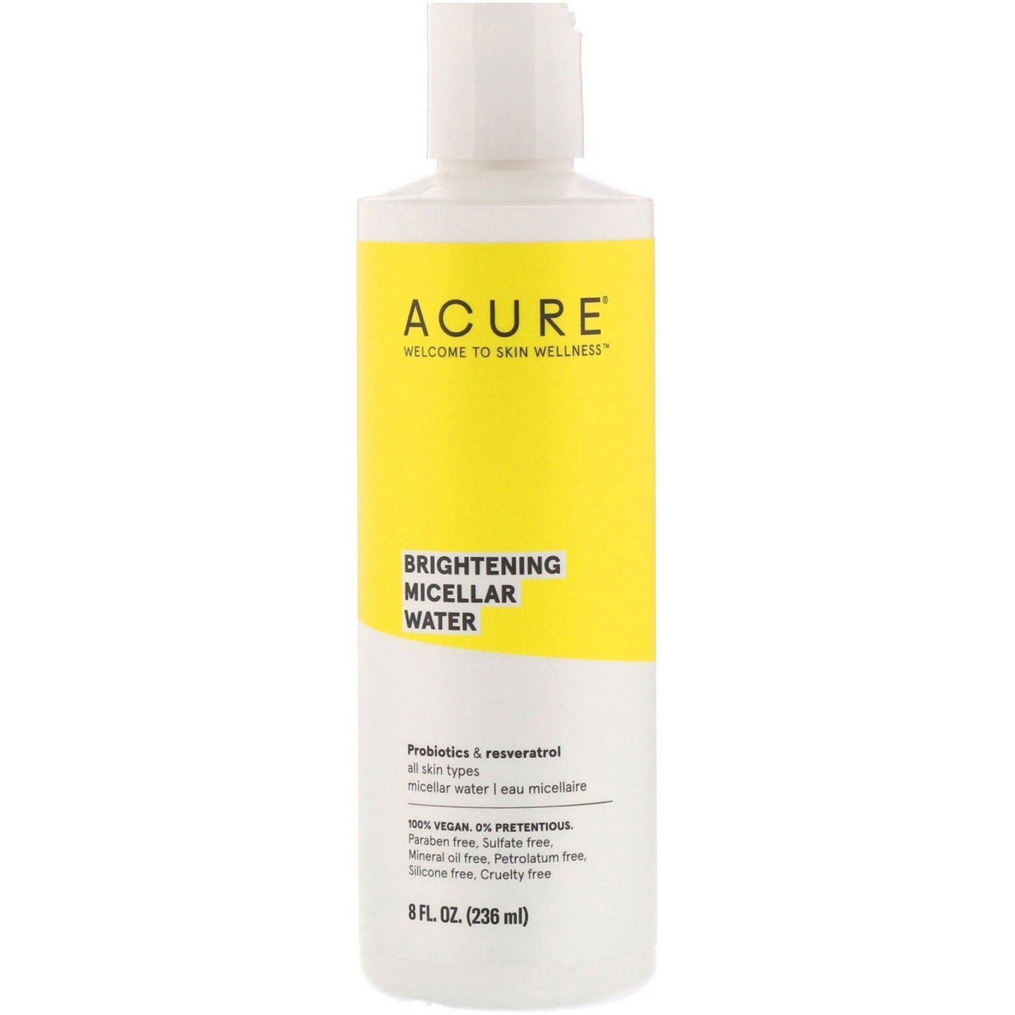 ACURE BRIGHTENING MICELLAR WATER 8 FL OZ