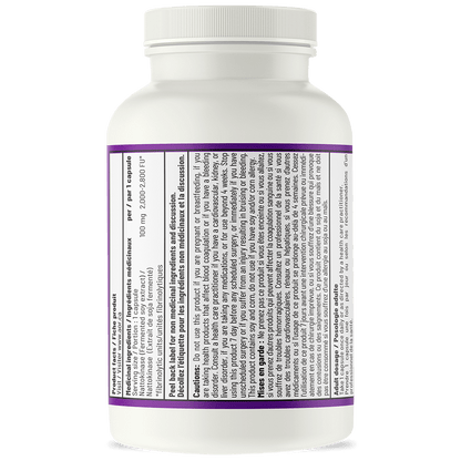 AOR Nattokinase 100mg 60 V Caps- AOR-The Health Store- Default Title