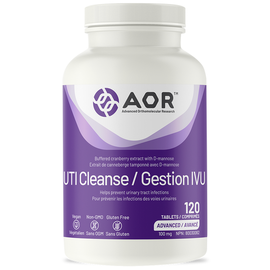AOR UTI Cleanse 120 Tabs- AOR-The Health Store- Default Title