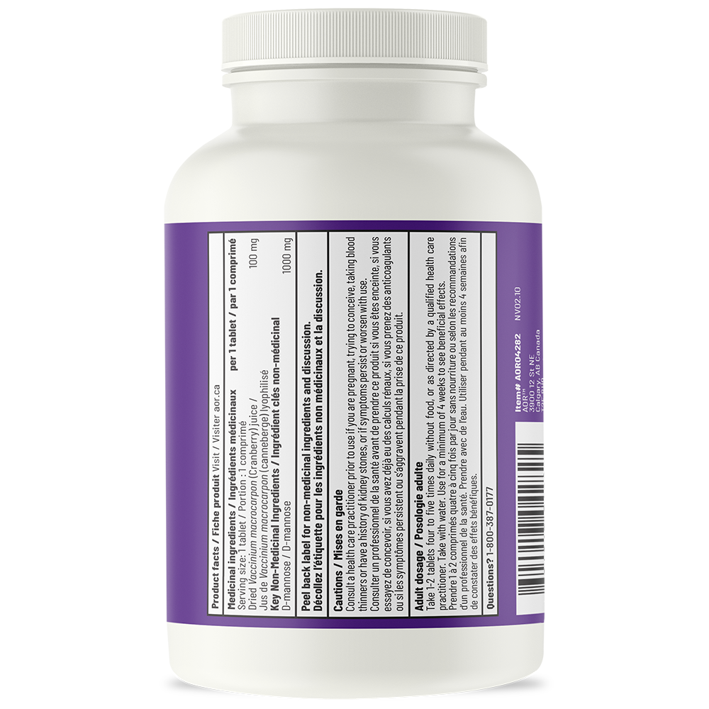 AOR UTI Cleanse 120 Tabs- AOR-The Health Store- Default Title