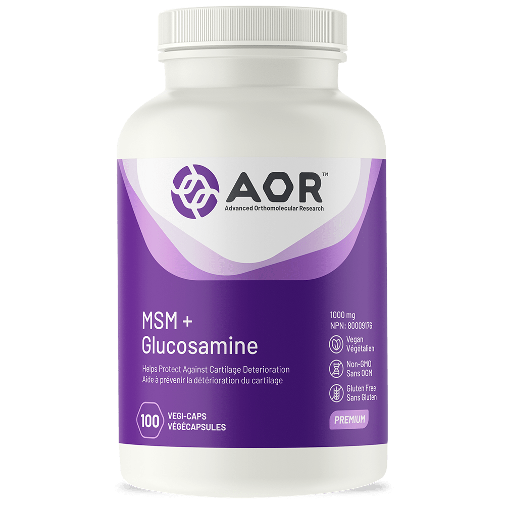 AOR MSM & Glucosamine 100 V Caps- AOR-The Health Store- Default Title