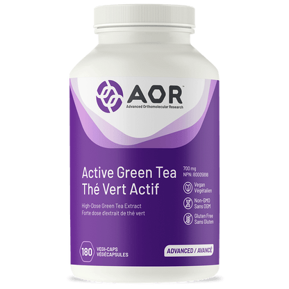 AOR Active Green Tea 700mg 180 V Caps- AOR-The Health Store- Default Title