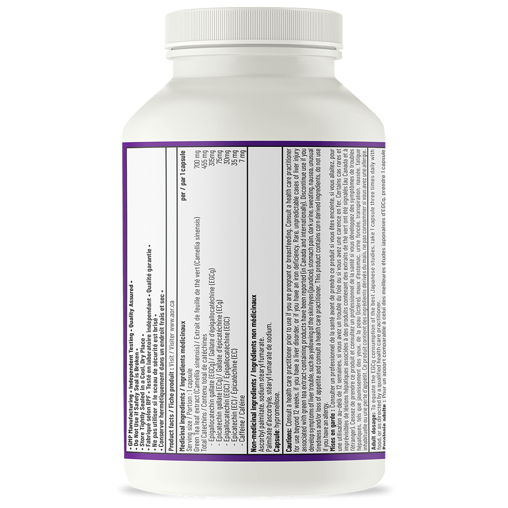 AOR Active Green Tea 700mg 180 V Caps- AOR-The Health Store- Default Title
