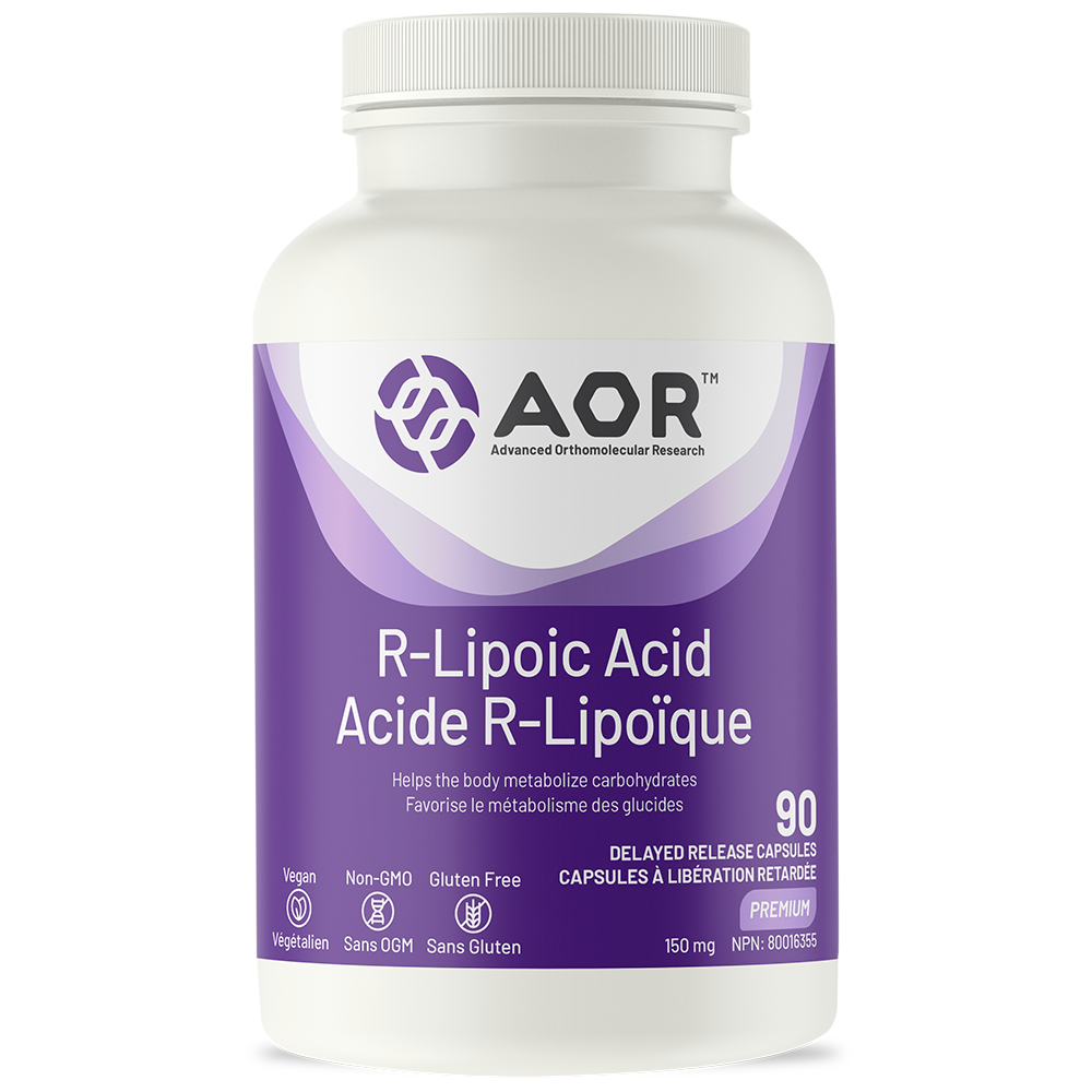 AOR R-Lipoic Acid 150mg 90 V Caps- AOR-The Health Store- Default Title