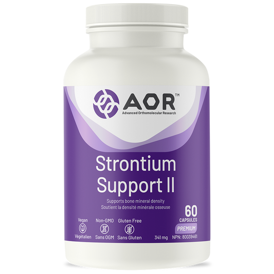 AOR Strontium Support II 120 V Caps- AOR-The Health Store- Default Title
