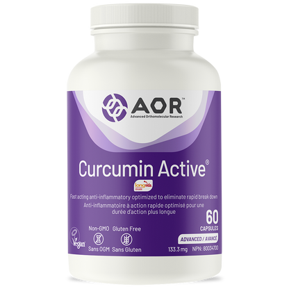 AOR Curcumin Active 60 V Caps- AOR-The Health Store- Default Title