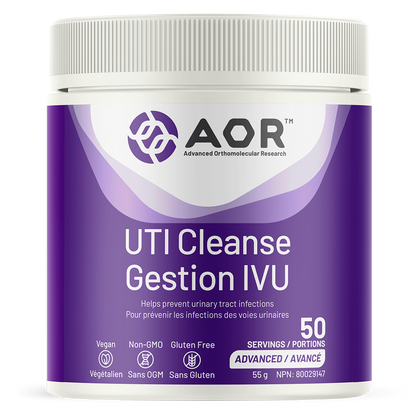 AOR UTI Cleanse Gestion IVU Powder 50 servings/55g- AOR-The Health Store- Default Title