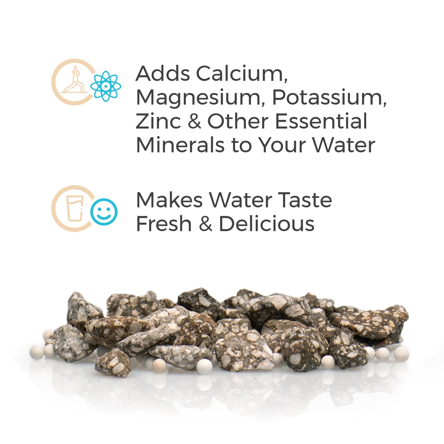 SANTEVIA Mineral Stones Gravity System Replacement- SANTEVIA-The Health Store- Default Title