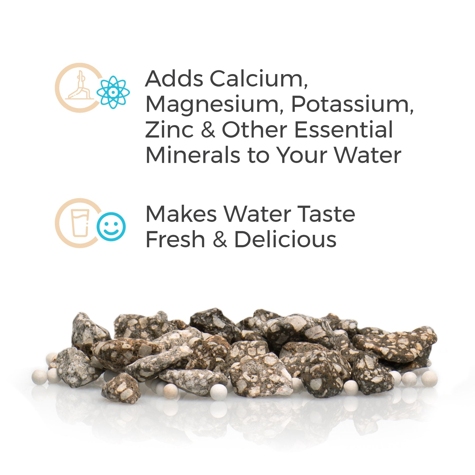 SANTEVIA Mineral Stones Gravity System Replacement- SANTEVIA-The Health Store- Default Title