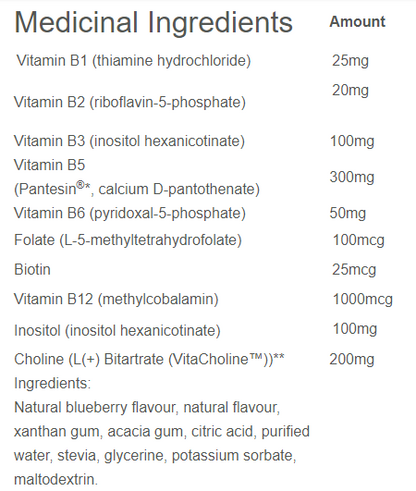 CanPrev Bioactive B-Complex Liquid 500mL- CANPREV-The Health Store- Default Title