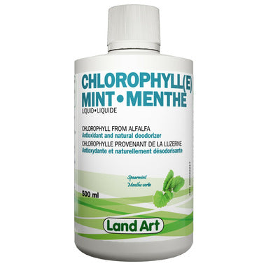 Land Art Chlorophyll Mint Liquid 500ml- The Health Store-The Health Store- Default Title