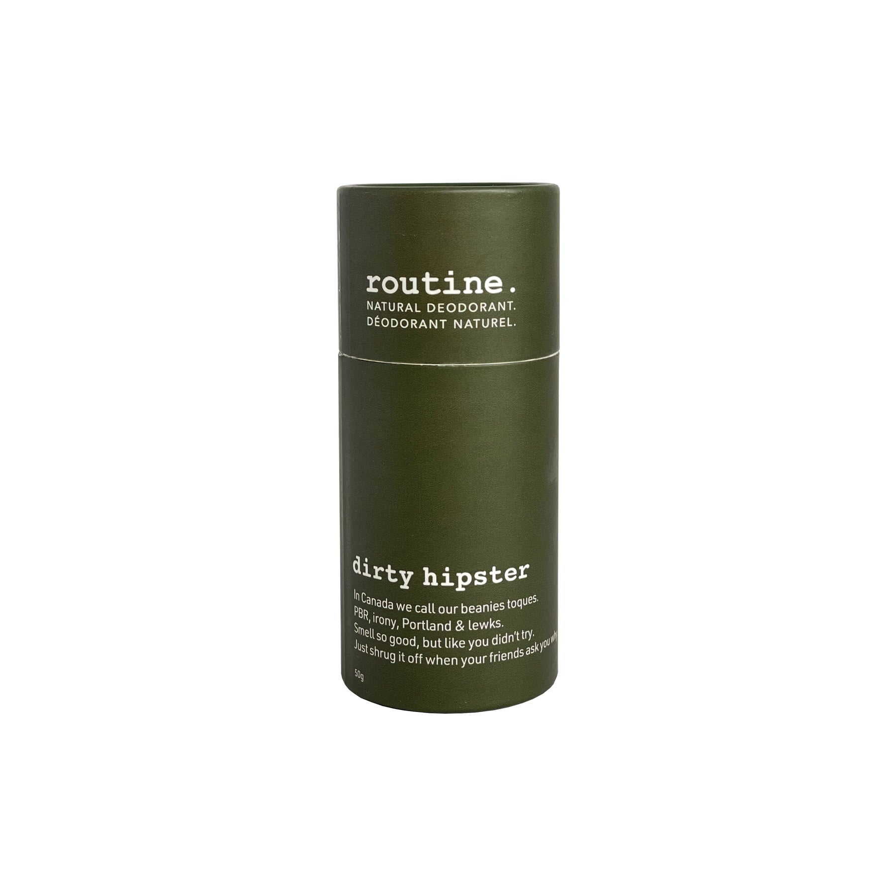 ROUTINE Natural Deodorant Stick Dirty Hipster 50g- PURITY LIFE-The Health Store- Default Title