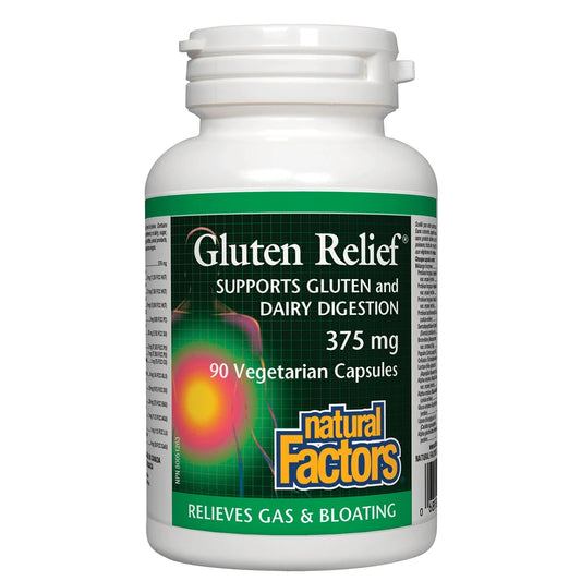 Natural Factors Gluten Relief 90 V Caps