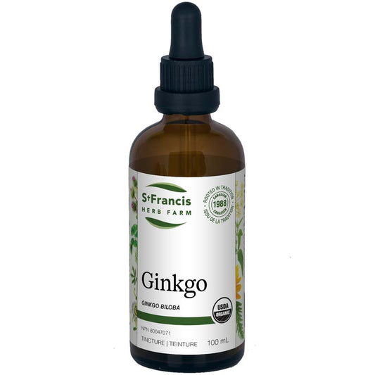St. Francis Gingko Biloba 100mL- ST FRANCIS HERB FARM-The Health Store- Default Title