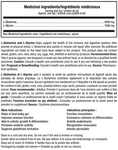 ATP GLUTAMED Glutamine & Glycine Powder 500g- ATPLAB-The Health Store- Default Title