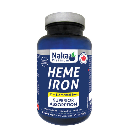 NAKA Heme Iron 60 Caps