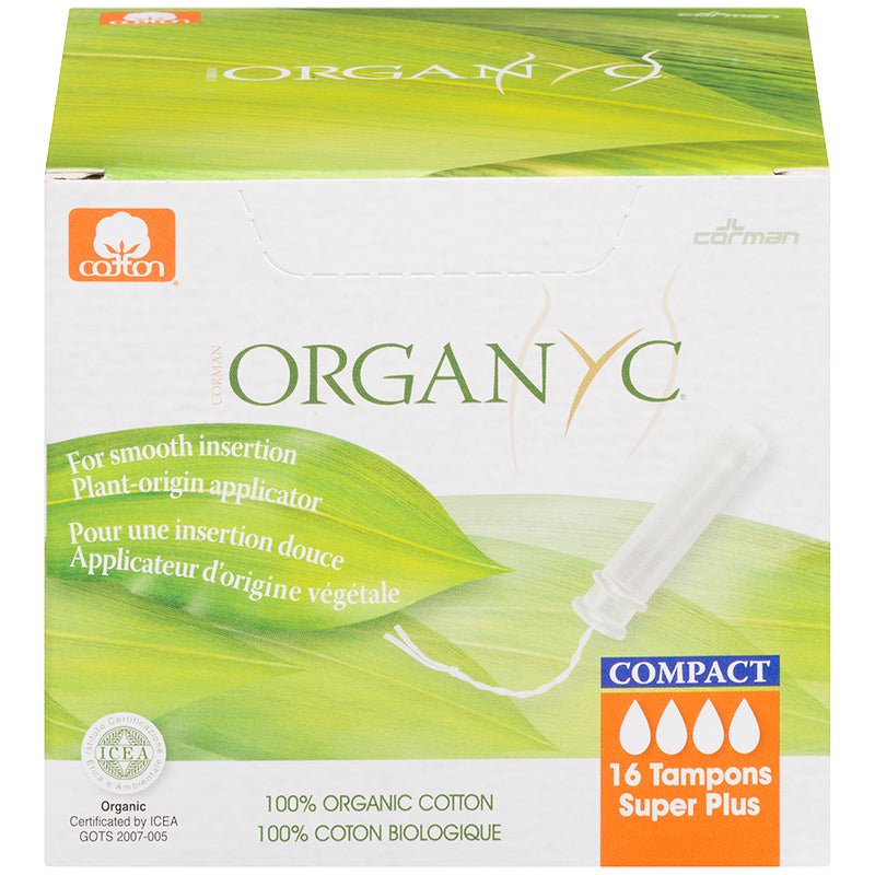 Organ(y)c Compact Tampon Super Plus 16 Count