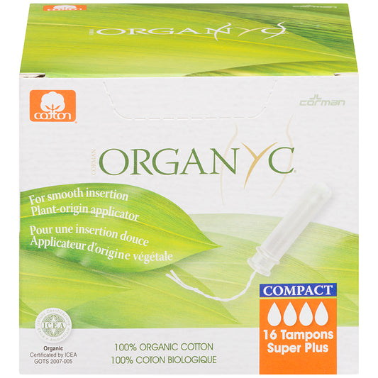 Organ(y)c Compact Tampon Super Plus 16 Count