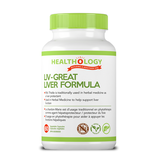 Healthology LIV-GREAT Liver Formula 60 Soft Gels- HEATHOLOGY-The Health Store- Default Title
