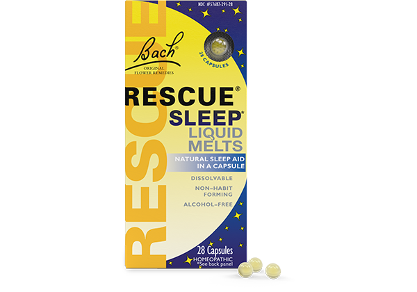 Bach Rescue Sleep Liquid Melts 28 Caps- PURE SOURCE-The Health Store- Default Title