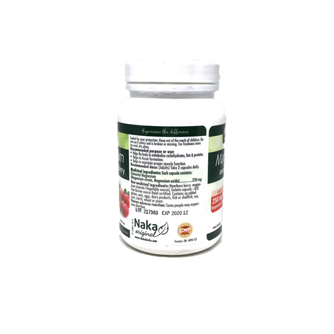 Naka Magesium + Hawthorn Berry 90 Caps- NAKA ORIGINAL-The Health Store- Default Title