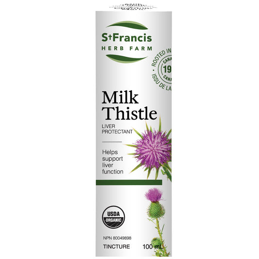 St. Francis Milk Thistle 100mL- ST FRANCIS HERB FARM-The Health Store- Default Title