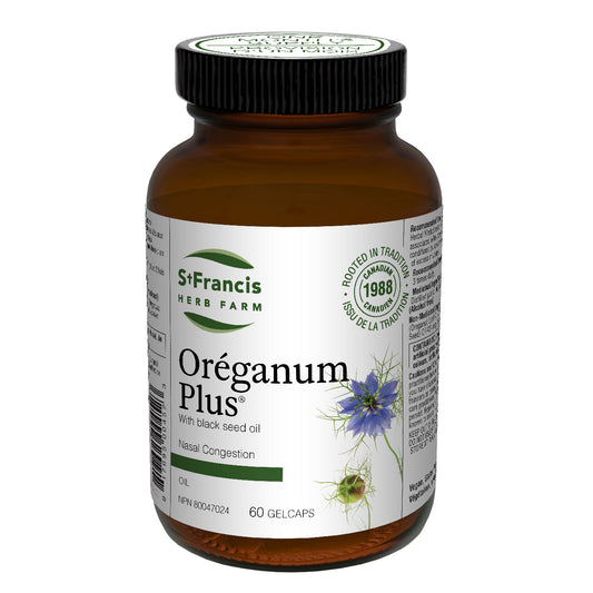 St. Francis Oreganum Plus 60 V Caps- ST FRANCIS HERB FARM-The Health Store- Default Title