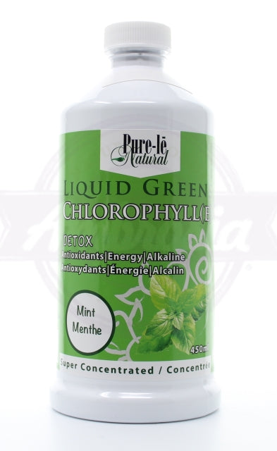 PUR Liquid Chlorophyll Mint 450mL- ECOIDEAS INNOVATION INC-The Health Store- Default Title