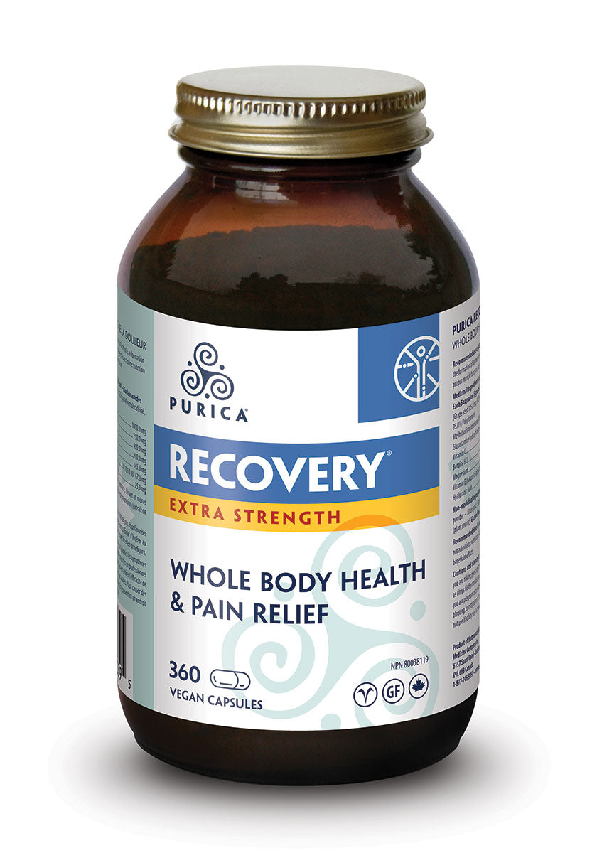 Purica Recovery Extra Strength Whole Body Health & Pain Relief 360 V Caps