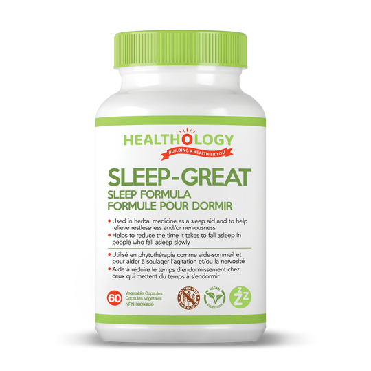 Healthology SLEEP-GREAT Sleep Formula- HEATHOLOGY-The Health Store- 30 caps