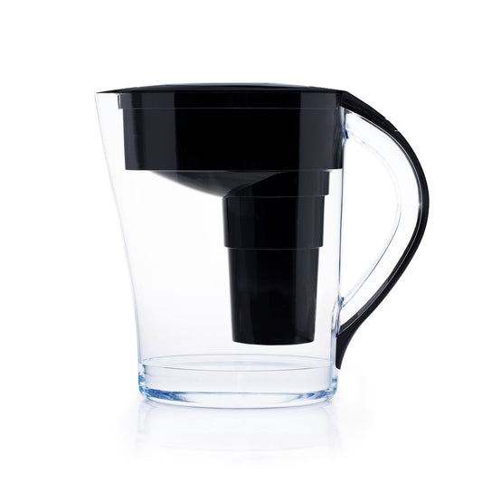 SANTEVIA MINA Alkaline Pitcher Black- SANTEVIA-The Health Store- Default Title