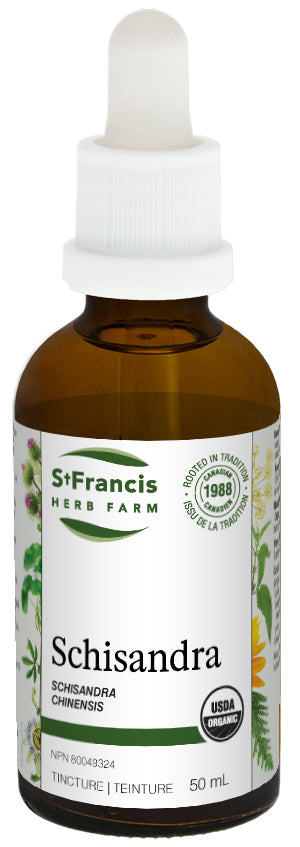 St. Francis Schisandra Tincture 50mL- ST FRANCIS HERB FARM-The Health Store- Default Title