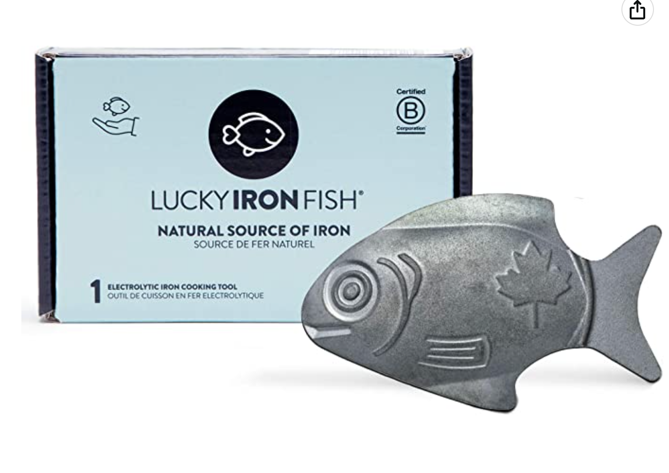 Lucky IRON COOKING FISH- PURE SOURCE-The Health Store- Default Title