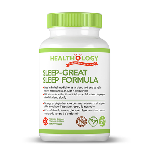 Healthology SLEEP-GREAT Sleep Formula 30 V Caps