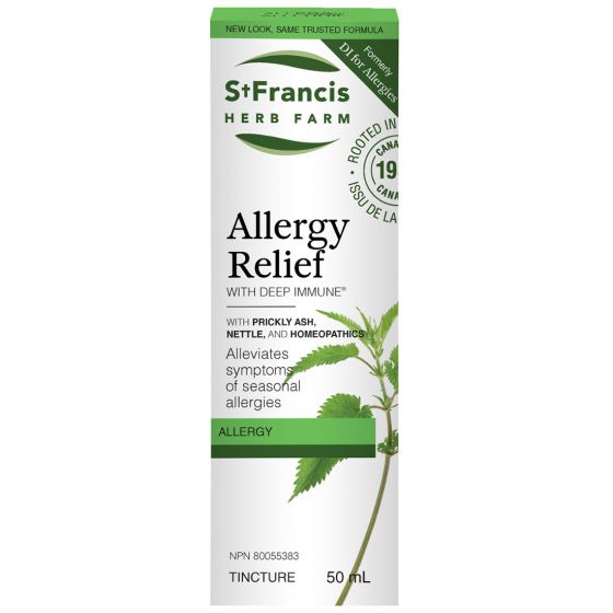St. Francis Allergy Relief 50mL- ST FRANCIS HERB FARM-The Health Store- Default Title
