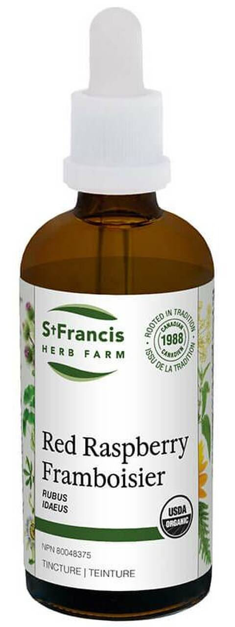 St. Francis Red Raspberry Leaf 50mL- ST FRANCIS HERB FARM-The Health Store- Default Title