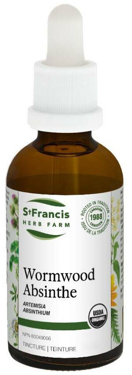 St. Francis Wormwood Tincture 100mL- ST FRANCIS HERB FARM-The Health Store- Default Title
